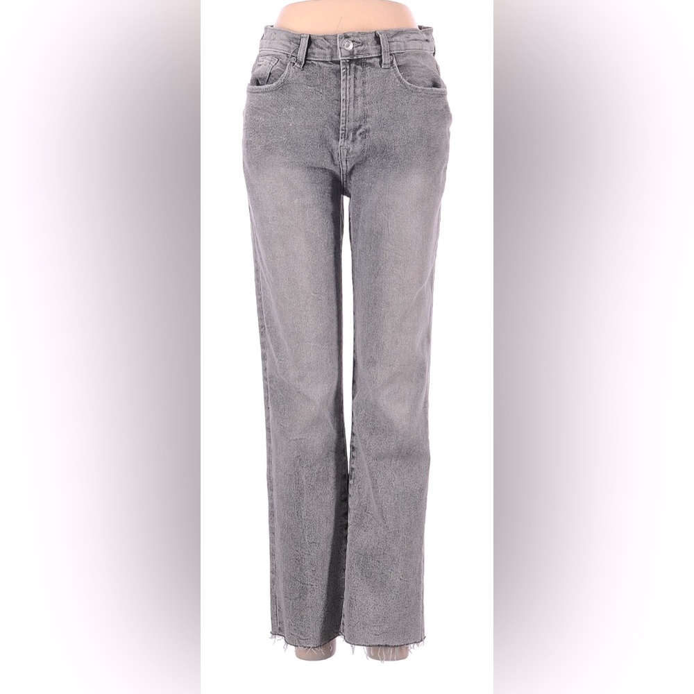 Kensie Juliet High Rise Raw Cutoff Slim Jeans in Pace at Nordstrom Rack, Size 14
